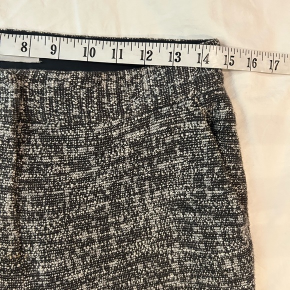 MM LAFLEUR The Pippa Pants Wide Leg‎ Boucle Gray Tweed Cropped 6 - Picture 13 of 16